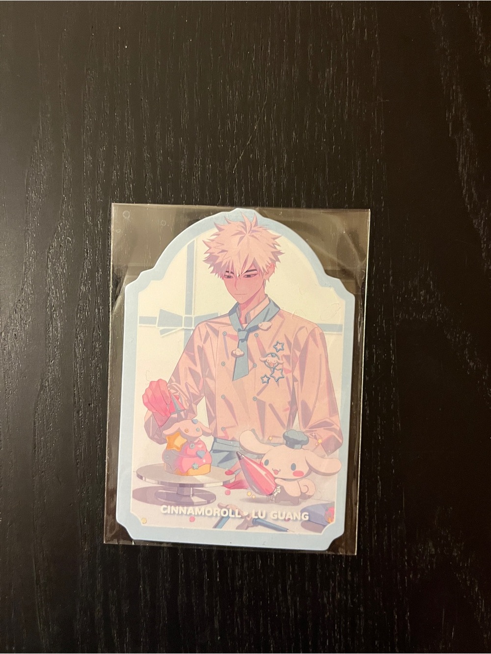 Link Click / Time Agent (Lu Guang x Cinnamoroll) Sanrio Cafe Exclusive Card